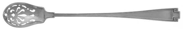 Etruscan (Sterling, 1913) Pierced Bowl Long Handle Olive Spoon