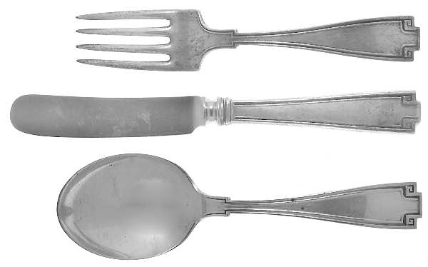 Etruscan (Sterling, 1913) BABY SET-3PC (BF,BS & BK)