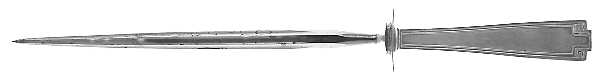 Etruscan (Sterling, 1913) Large Roast Steel Rod Knife Sharpener