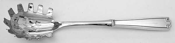 Etruscan (Sterling, 1913) Pasta Server with Stainless Bowl