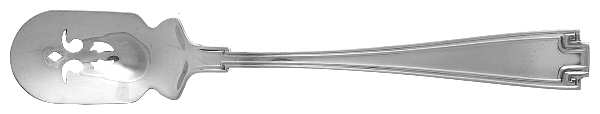 Etruscan (Sterling, 1913) Short Handled Olive Spoon with Pierced Bowl
