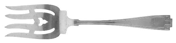 Etruscan (Sterling, 1913) Medium Solid Cold Meat Serving Fork