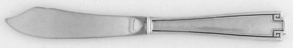 Etruscan (Sterling, 1913) Hollow Handle Master Butter Knife