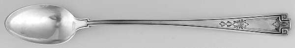 Etruscan-Engraved (Sterling, 1913) Iced Tea Spoon