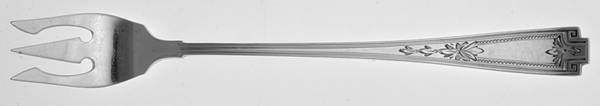 Etruscan-Engraved (Sterling, 1913) Olive Fork