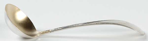 Eva (Sterling, 1870) Solid Gravy Ladle