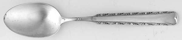 Eventide (Sterling, 1936, No Monograms) Dessert/Oval Soup Spoon