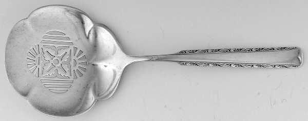 Eventide (Sterling, 1936, No Monograms) Tomato Server, Solid Piece