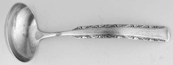 Eventide (Sterling, 1936, No Monograms) Solid Piece Cream Ladle