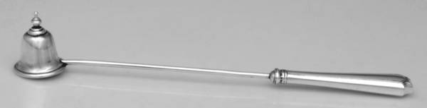 Fairfax (Sterling, 1910, No Monograms) Candle Snuffer with Sterling Implement