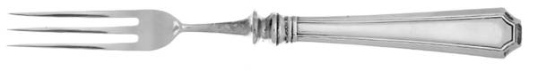 Fairfax (Sterling, 1910, No Monograms) Individual Silverplate Prong Bird Fork
