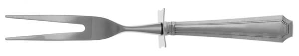 Fairfax (Sterling, 1910, No Monograms) Carving Fork Small with Stainless Prongs HC