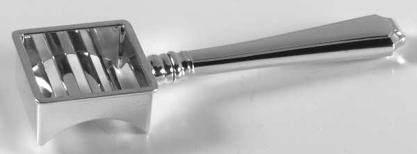 Fairfax (Sterling, 1910, No Monograms) Corn Butterer with Silverplate Bowl