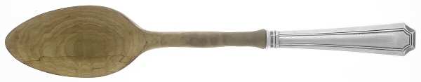 Fairfax (Sterling, 1910, No Monograms) Salad Serving Spoon with Wooden Bowl