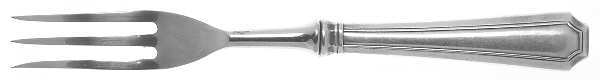 Fairfax (Sterling, 1910, No Monograms) Individual 3 Prong Stainless Bird Fork