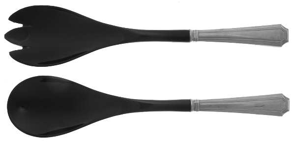 Fairfax (Sterling, 1910, No Monograms) Plastic Bowl 2-Piece Salad Set