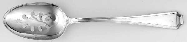 Fairfax (Sterling, 1910, No Monograms) Pierced Tablespoon (Serving Spoon) CM