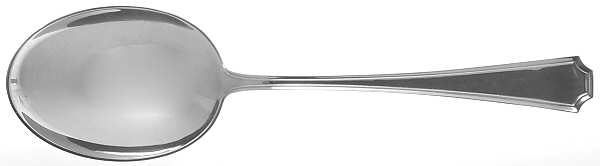 Fairfax (Sterling, 1910, No Monograms) Small Solid Berry/Casserole Spoon