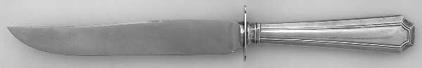 Fairfax (Sterling, 1910, No Monograms) Small Steak Carving Knife with Stainless Blade