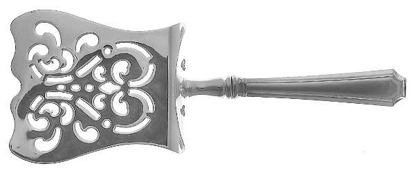 Fairfax (Sterling, 1910, No Monograms) Petite Fours Server with Silverplate Hood