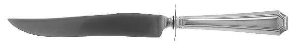 Fairfax (Sterling, 1910, No Monograms) Small Steak Carving Knife with Stainless Blade