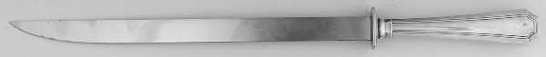Fairfax (Sterling, 1910, No Monograms) Large Stainless Blade Roast Carving Knife