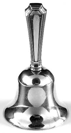 Fairfax (Sterling, 1910, No Monograms) Bell (w/Silverplate Bowl)