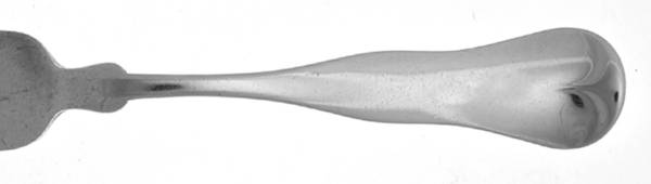 Fiddle (Sterling, 1832) by Gorham Silver