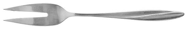 Firelight (Sterling, 1959) Medium Solid Cold Meat Serving Fork