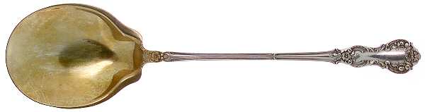 Fleury (Sterling, 1909, No Monograms) Large Lettuce Serving Spoon