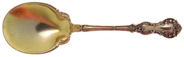 Fleury (Sterling, 1909, No Monograms) Preserve Spoon