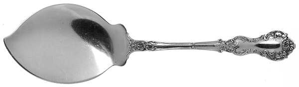 Fleury (Sterling, 1909, No Monograms) Large Solid Jelly Server