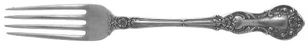 Fleury (Sterling, 1909, No Monograms) Fork