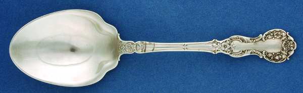 Fleury (Sterling, 1909, No Monograms) Solid Salad Serving Spoon