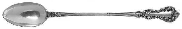 Fleury (Sterling, 1909, No Monograms) Iced Tea Spoon