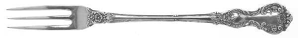 Fleury (Sterling, 1909, No Monograms) Strawberry Fork