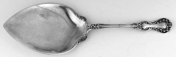 Fleury (Sterling, 1909, No Monograms) Large Solid Pie Knife