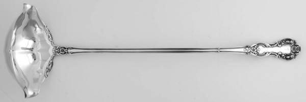 Fleury (Sterling, 1909, No Monograms) Punch Ladle Solid Piece
