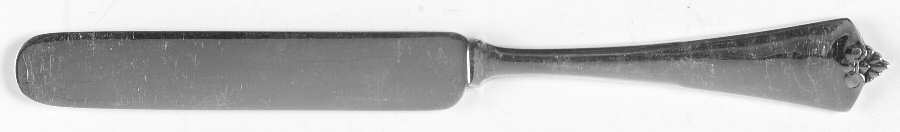 Fleur De Lis (Sterling, 1865) Solid Dessert/Tea Knife