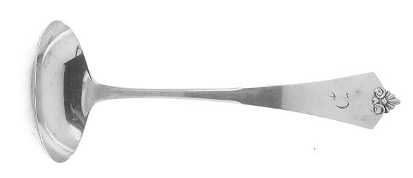 Fleur De Lis (Sterling, 1865) Solid Gravy Ladle