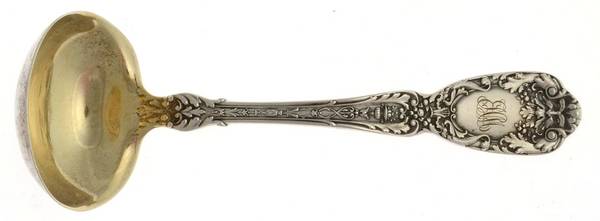 Florentine-Florenz (Sterling, 1901) Solid Piece Cream Ladle