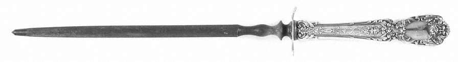 Florentine-Florenz (Sterling, 1901) Large Steel Rod Knife Sharpener