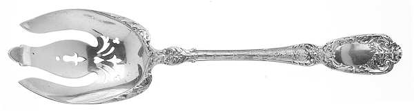 Florentine-Florenz (Sterling, 1901) Oversize Solid Salad Servng Fork