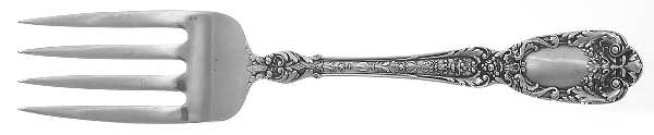 Florentine-Florenz (Sterling, 1901) Solid Serving Fork
