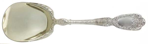 Florentine-Florenz (Sterling, 1901) Solid Salad Serving Spoon
