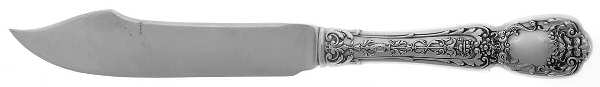 Florentine-Florenz (Sterling, 1901) Individual Hollow Handle Fish Knife-Sterling Blade