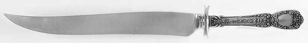 Florentine-Florenz (Sterling, 1901) Large Stainless Blade Roast Carving Knife
