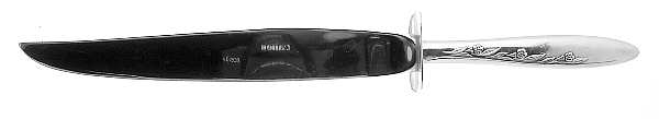 Flower Song (Silverplate, 1955) Small Steak Carving Knife with Stainless Blade