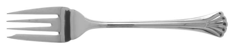 Fluted Shell (Stainless) Individual Salad Fork