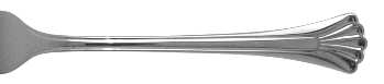Fluted Shell (Stainless) by Gorham Silver
